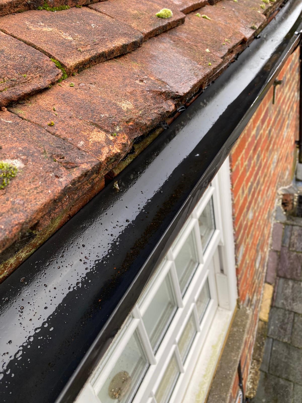 gutter cleared  - Halton Gutter Clearance is the solution!